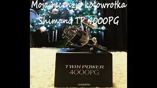Shimano Twin Power 4000 PG moja recenzja || Unboxing my new spinning reel Shimano TP 4000 PG