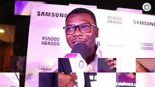 SamsungGhana  unveiled their All new Qled 8K Television and RS5000/RB4000 Refrigerator.