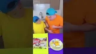 Pokemonand cake vs egg ice cream challenge 😁 #funny #pokemon #shorts