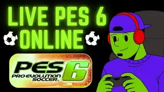 LIVE #54 - Jogando PES 6 ONLINE! Pro Evolution Soccer - Versão Original! Online e grátis!