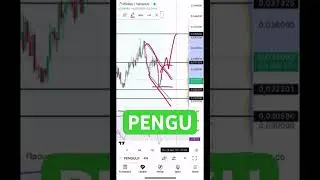Рост PENGU +25% 15.08.2025 #trading #crypto #investing #инвестиции #криптовалюта