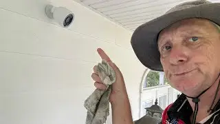 ⸻🎥 How We Protect Security Cameras & Outdoor Tech During house washes