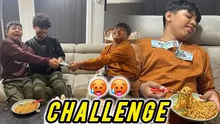 Challenge gone wrong | spicy ramen noodles 🍜 | 🤑🤑🤑🤑🤑