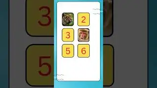 Guess the Animal Quiz 🐯 | Fun Brain Challenge for Kids | Memory Test Game #maths