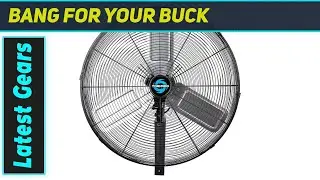 Tornado High-Velocity Wall Fan &ndash; Best Industrial Oscillating Fan for Garages