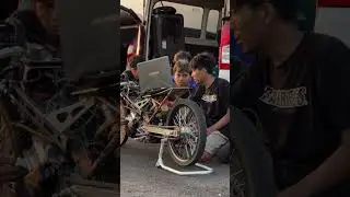 Tridharma Abakura !!! #dragbike #balapmotor #racingshow