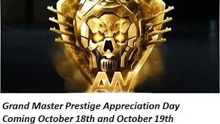 Call of Duty: Advanced Warfare - Prestige Day: Updates 9/18/15