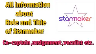How to give role and title on Starmaker