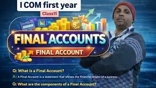 Final account with adjustment 