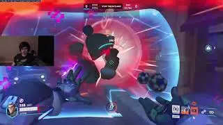 Supertf SIGMA COMPETITIVE Gameplay! [ OVERWATCH VOD Replays ]