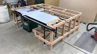 &ldquo;custom building&rdquo; OUTFEED tables for your table saw (grizzly 1023rlx)