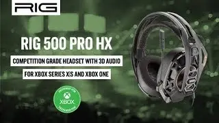 RIG 500 PRO HX | AURICULARES GAMING DE COMPETICI&Oacute;N CON AUDIO 3D