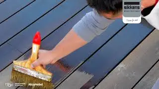 Moso Bamboo X-treme Entretien de la lame de terrasse avec le Sikkens Cetol WF771
