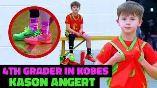 Kason Angert is BACK - 4th Grader SHOWS HANDLE and VISION at Buckeye Prep Invitational
