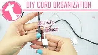 DIY Cord Organization | Freckled Fawn Washi Wednesday