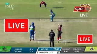 🔴PTV Sports Live PSL Live Streaming HBL PSL Live Match Multan Sultans Vs Lahore Qalandars PSL Live