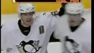 November 20, 2006 - Penguins at Flyers - Sidney Crosby (10) (Ryan Whitney, Evgeni Malkin), 5:47