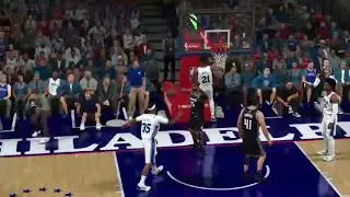 NBA2K18 CPU Vince Carter dominates