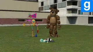 MIKU GETS KILLED, FREDDY FAZBEAR CHASES PEOPLE, AND DIGITAL CIRCUS HAS GUNS?! | Garry's Mod