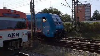 Züge in Elmshorn (27/08/2022)