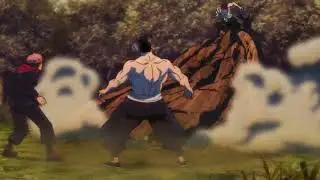 Itadori and Todo VS Hanami with Sonny sound effects