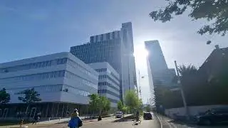 Walking Tour roche  Tower Basel Switzerland Mittwoch 25 Juni 2025