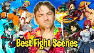 Top 5 Most Visually Stunning Epic Anime Fights  2024  #anime #trending