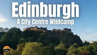 An Edinburgh City Centre wildcamp in the VW Camper - photos, beer and a special guest appearance!