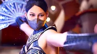 Играю с обликом Китаны из фильма &laquo;MK 2&raquo;! &mdash; Онлайн-матчи Mortal Kombat 1