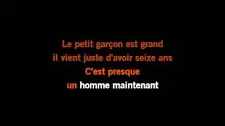 Karaoké Claude François - Avec la tête, avec le cœur
