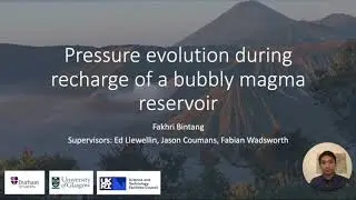 Pressure evolution during recharge of a bubbly magma reservoir - VMSG2121 -Fakhri Bintang