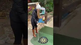 One of the best kept secrets at Disney World! Winter Summerland Mini Golf! #disneyworld