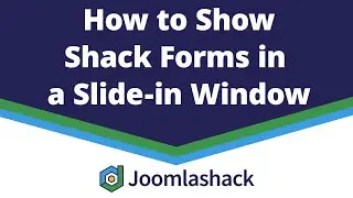 How to Show Shack Forms in a Slide-in Window