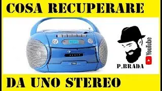 Cosa recuperare da uno stereo portatile prima di buttarlo by Paolo Brada DIY