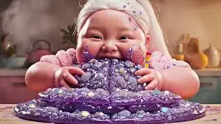 ✨ &ldquo;SPARKLING EXPLOSION &mdash; Baby ATTACKS the Crystal Baby Snack! | ASMR MUKBANG | #asmr #mukbang #messy