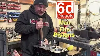 Rebuilding a turbo diesel engine!!