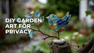 DIY Garden Art Projects | Practical Outdoor Decoration Ideas For Privacy Backyard Spaces