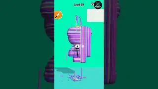 ASRM Android Game Rubber Cut Game  try 57 #shorts #asrm #asrmgame #asrmandroidgame #satisfying