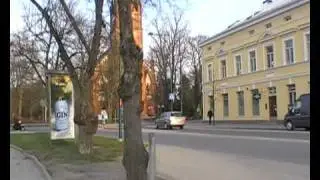 Pienellä ajelulla Porin kaupungissa. Lähtö Karjarannasta.