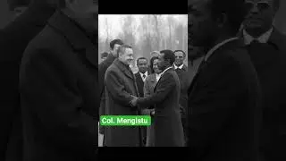 Col. Mengistu's Rare Public Visit Documented in the 1970s #Archive