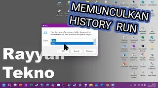 How to Set or Display Run History on Windows 11 Computers
