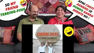 CORONA TALKS🤣  | MODI & JINPING | FUNNY DUBBING | Indian American Reactions ! 🤣😁