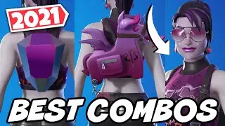 BEST COMBOS FOR THE NIGHTSURF BOMBER SKIN (2021 UPDATED)(CRYPT CRASHERS PACK)! - Fortnite