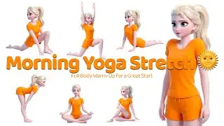 Morning Yoga Stretch 🌞 | Full Body Warm-Up for a Great Start | Yoga for Beginners
