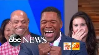 'GMA' Hot List: Michael Strahan's First Day Full-Time