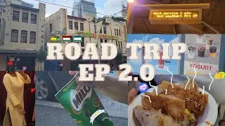road trip to sydney ep2, boba drinks, china town, lots of eating and shopping