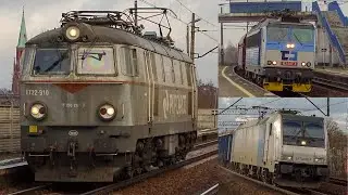 Unikatowy Byk ET22-910, trzy Traxx'y, &Scaron;koda 163 ČD i inni w Radzionkowie Rojcy