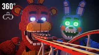 FNaF Minecraft Roller Coaster - 360° VR Video