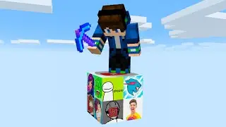 Minecraft, But It&rsquo;s Only 1 YouTuber Block&hellip;