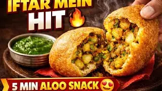 5 Easy Aloo Iftar Snacks 🌙 | Ramadan Special Potato Recipes | Crispy & Tasty